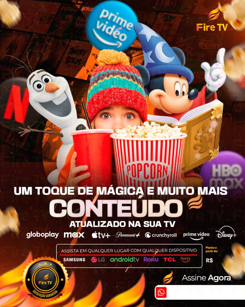 Filmes disponíveis