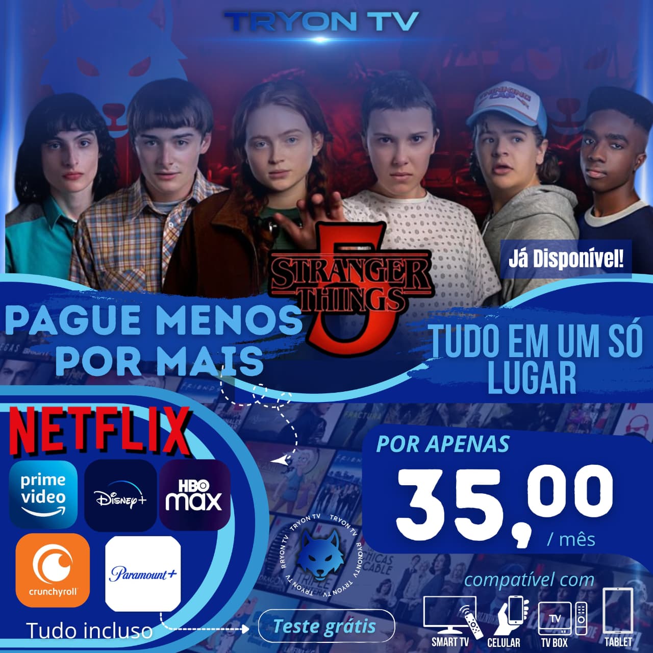 Séries disponíveis